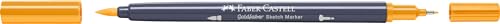 Faber-Castell Creative Studio Goldfaber Sketch Marker, Dark Chrome Yellow, Single Marker, For Art, Craft, Drawing, Sketching, Home, School, University, Colouring - style: Modern