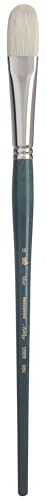 Princeton Ashley Filbert Brush, Natural, Long Handle, Size 12, 1 Count - size: Size 12