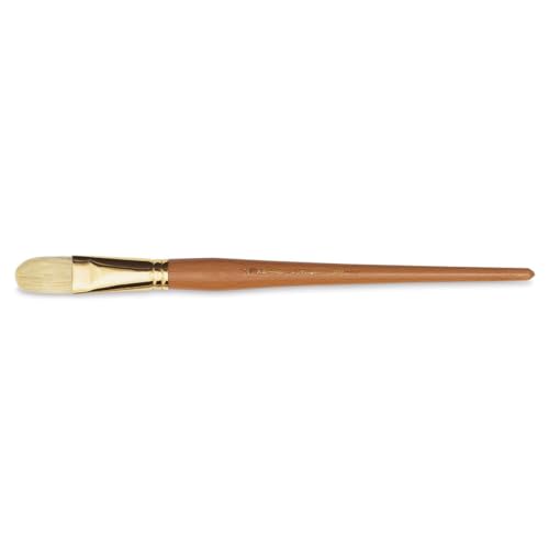 Raphael D'Artigny 3592 Interlocked White Bristle Brush, Filbert, 22 - size: 22