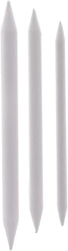 3 Sizes Blending Smudge Stump Stick Art Drawing Tools Deft Art Pencils, Drawing Pencils Sketch White Pens for Artists Students Beginner for Student Artist Charcoal Sketch Drawing Tools