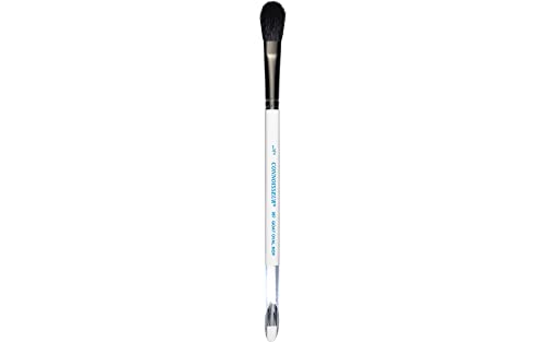 Connoisseur Brush Goat Hair Mop Oval .5" - size: 1/2-inch, style: Black Oval