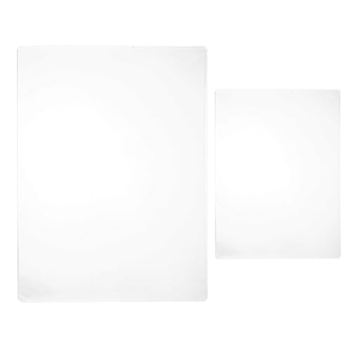 BESTonZON Reusable Gel Printing Plates, 2pcs A4 A5 Gel Press Monoprinting Boards for Art Printing, DIY Craft Supplies for ’s Drawing and Printmaking