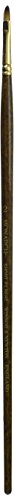 Winsor & Newton Monarch Short Filbert Long Handle Brush, Size 2 - size: #2, style: Short Filbert
