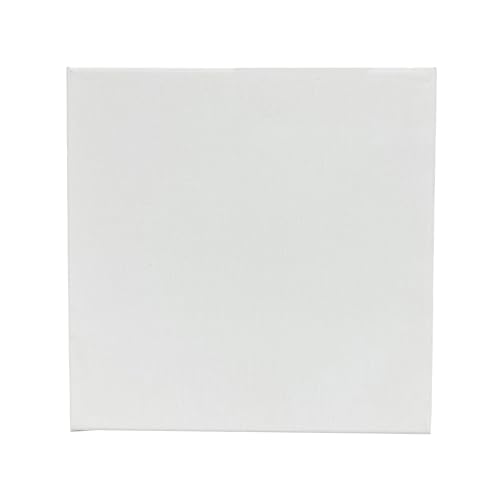 Artist's Loft 7 Count 12” x 12” Super Value Canvas Necessities - Acid Free Cotton Canvas for Paint, Acrylic, & Oils - 1 Pack - size: 12 x 12 inches