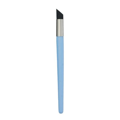 Color Shaper Paints Mixing Tool Paint Shaper Color Painting Blending Tool for Smearing Blending Highlighting Pastel Tools Soft Pastel Silicone Tools Oil Soft - color: Single Bevel Head