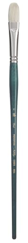 Princeton Ashley Filbert Brush, Natural, Long Handle, Size 8, 1 Count - size: Size 8