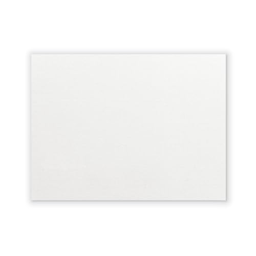 KINGART White Canvas Panel Set – Rectangle, 14x18 Inch, 4-Pack – 100% Cotton, Pre-Primed Gesso Artist Boards for Acrylic, Oil, Sketching, & Mixed Media Painting - color: White, size: 14" x 18"