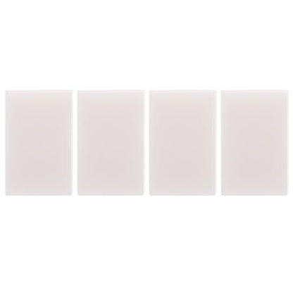 TEHAUX 4pcs Rubber Carving Blocks for DIY Stamp Crafts Soft Rubber Stamps for Printmaking Engraving Art Projects Hobbyists and