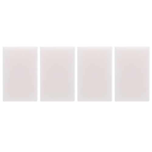 TEHAUX 4pcs Rubber Carving Blocks for DIY Stamp Crafts Soft Rubber Stamps for Printmaking Engraving Art Projects Hobbyists and