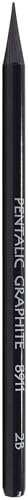 Pentalic Woodless 4B Graphite Pencil, Box of 12 - style: 4B Woodless Graphite