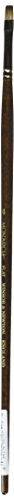 Winsor & Newton Monarch Flat Long Handle Brush, Size 4 - size: #4, style: Flat