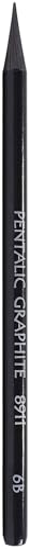Pentalic Woodless 4B Graphite Pencil, Box of 12 - style: 4B Woodless Graphite
