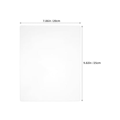 Generic Arts Gel Printing Plate: A4 Gel Plate Reusable Printing Printmaking Supplies for Card Making Mixed Media Journal Art and Crafts Suppl - size: 25.00X20.00X1.00CM