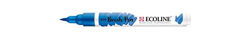 Ecoline Brush Pen Ultramarine light 505 (11505050) - color: Ultramarine Light