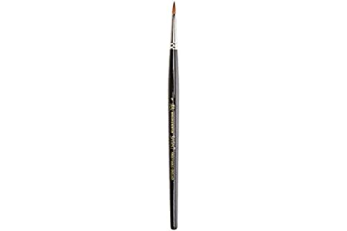 Winsor & Newton Series 7 Kolinsky Sable Brush, Round SH #1,Black - size: #1, style: Round
