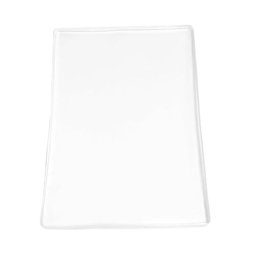 Gel Printing Plate Washable Gel Plate Press Plate Monoprinting Print Plate Reusable Construction Suitable for Card Making Scrapbooking Diary Home, A5 - color: A5