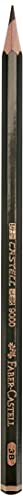 Faber Castell 3B Graphite Pencil | Artist pencil hardness 3B for writing, sketching and drawing - size: 1 Count (Pack of 1), style: 3B