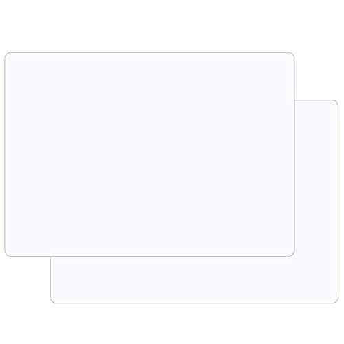 Gartful 2Pcs Extra Large Silicone Mats for Countertop, 28" by 20" Multipurpose Mat, Counter Table Protector, Desk Saver Pad, Placemat Nonstick Nonskid Heat-Resistant Pad, Translucent - color: Translucent, size: XL-28" x 20"x 0.03"