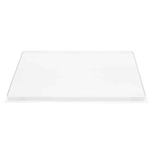 NUOBESTY Gel Printing Plate Gel Painting Plate Monoprinting Block for Stamping Cardmaking Printmaking Monoprinting and Crafts Transparent - size: 17.70X12.70X1.00CM