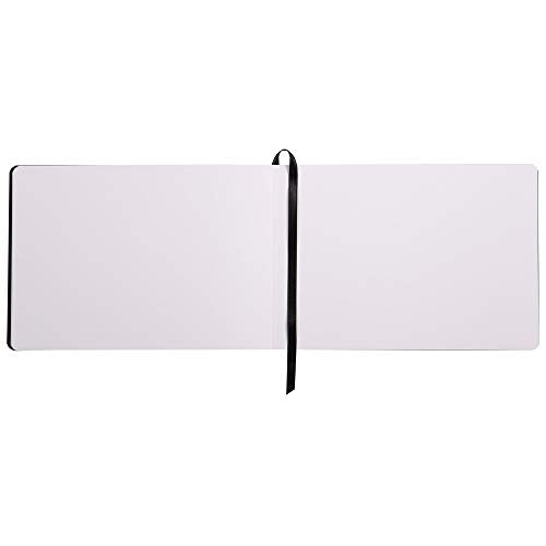 Rhodia Touch Leatherette Bristol Softcover Notebook, A5, Landscape, Plain 32 Sheets - size: A5
