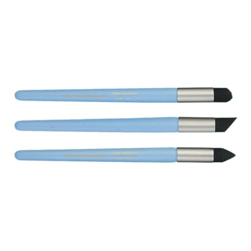 Artists Silicone Colour Shaper Tool, Inclined Tip/Round Tip Paint Shapers Color Shaper Painting Tool Color Shaper Tools