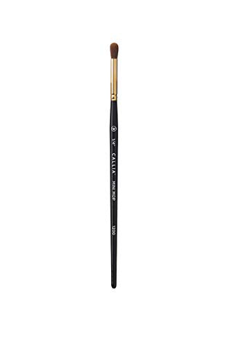 Willow Wolfe CALLIA™ Series 1200 Mini Mop Brush Size 1/4″ – Vegan Synthetic Short-Handle for Acrylic, Oil & Watercolor