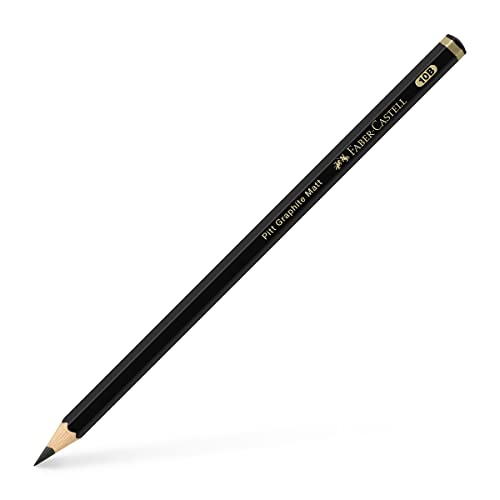 Faber-Castell Art & Graphic Pitt Graphite Matt Pencil, Matt Graphite, 10B, For Art, Craft, Drawing, Sketching, Home, School, University, Colouring - style: 10B