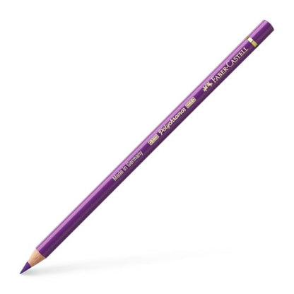 Faber-Castell Polychromos Artists' Single Pencil - Colour 160 Manganese Violet - color: Purple