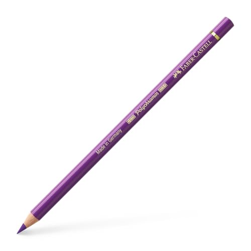 Faber-Castell Polychromos Artists' Single Pencil - Colour 160 Manganese Violet - color: Purple