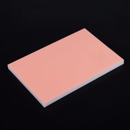 6" x 4" Rubber Carving Block, Soft and Easy to Carve Rubber Block for Printmaking, Stamp Making, DIY Crafting, Scrapbook, Painting (Pink) - color: pink