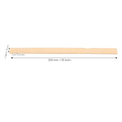 ZOENHOU 200 PCS 10 Inch Paint Sticks, Premium Wooden Paint Stir Waxing Sticks for Crafts Crafting Resin Craft Wood Crafts Paddle Hobby Projects Garden Marker - size: 200PCS 10 Inch