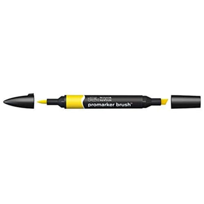Winsor & Newton Promarker Brush, Canary - color: Canary