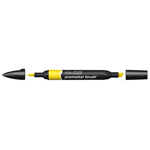 Winsor & Newton Promarker Brush, Canary - color: Canary
