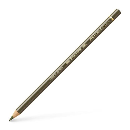 Faber-Castell Polychromos Artists' Single Pencil - Colour 173 Olive Green Yellowish - color: Olive Green Yellowish