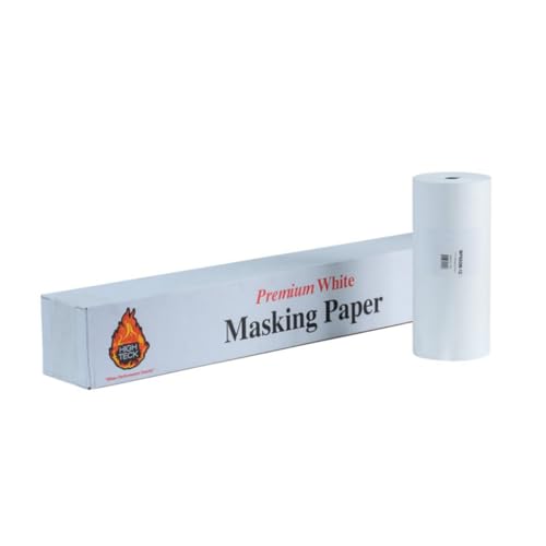 High Teck Products 12" X750 White Guard Masking Paper