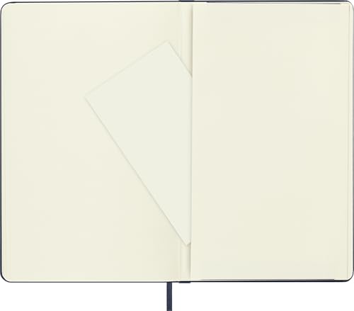 Moleskine Art Sketchbook, Hard Cover, Large (5" x 8.25") Plain/Blank, Sapphire Blue, 104 Pages