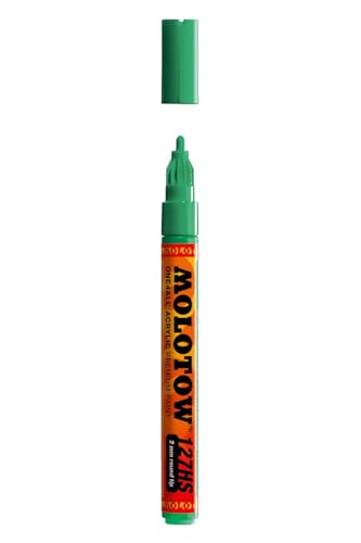 Molotow ONE4ALL Acrylic Paint Marker, 2mm, Turquoise, 1 Each (127.241) - color: Turquoise, style: Paint Marker - 2mm