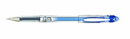Pentel Arts Slicci 0.25 mm Extra Fine Gel Pen, Blue Ink, Box of 12 (BG202-C) - color: Blue, size: 12 Count (Pack of 1), style: 0.25mm
