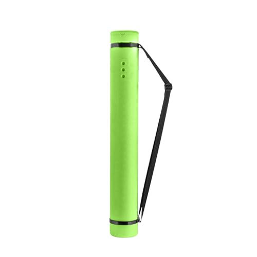 JJRING Green Poster Tube, 25" to 40" Extendable Poster Storage Holder Tube with Carrying Strap, Poster Carrying Case for Blueprints, Scrolls, Maps and Architect Papers - color: Green