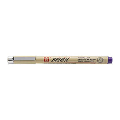 Sakura - Pigma Brush - Purple - color: Purple
