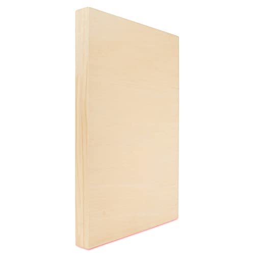 Birch Painting Panel 13 x 19 x 1-1/2-inch, Pack of 4 Wood Canvas Boards for Painting, Blank Signs for Crafts, by Woodpeckers - size: 13 x 19 x 1-1/2 inch