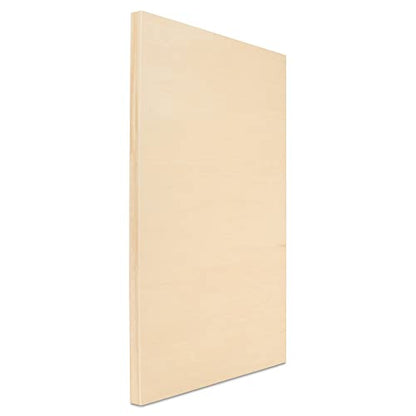 Birch Painting Panel 13 x 19 x 3/4-inch Wood Canvas Boards for Painting, Blank Signs for Crafts, by Woodpeckers - size: 13 x 19