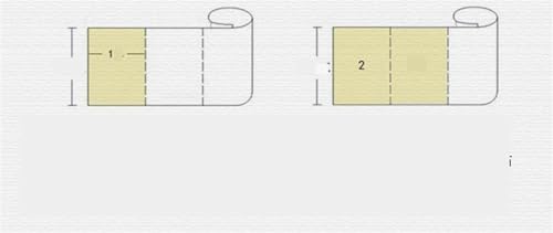 Linen Blend Canvas Roll Primed Blank 1m 28/48cm Width for Oil Acrylic Painting(48cm Width) - color: 48cm Width