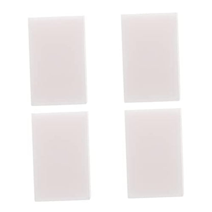 Housoutil 4Pcs Professional Rubber Carving Blocks for DIY Crafts Rubber Stamp Tools with Smooth Edges for Printmaking and Engraving Projects Each