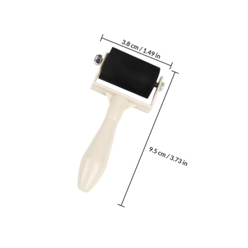 QUMIIRITY Rubber Roller for Art 10pcs Ink Applicator Oil Painting Roller Printmaking Tool for Crafting and Gel Printing