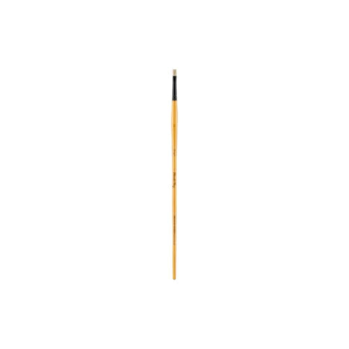Creative Mark Mimik Hog Professional Synthetic Hog Bristle Paint Brush - Versatile Alternative to Natural Hog Hair Paint Brushes for Oil Painting, Acrylics, Inks, Dyes, Gouache, Watercolors & More - size: Bright # 2