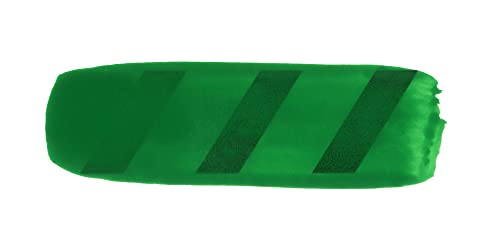 GOLDEN High Flow Acrylics, Permanent Green Light, 1 fl. oz. Bottle, Professional Acrylic Paint, Semi-Opaque - color: Permanent Green Light
