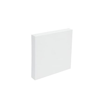 Centurion Deluxe Professional Acrylic Primed Linen Pre-Stretched Canvases, 11oz Linen - 16"x20", Box of 3, 1.5" Deep - Kiln-Dried Stretchers, Back Stapled, Canvas for Painting, Museum Archival Quality - size: 18"x18"