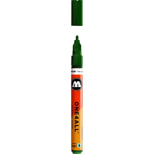 Molotow ONE4ALL Acrylic Paint Marker, 2mm, Future Green, 1 Each (127.222) - color: Future Green, style: Paint Marker - 2mm