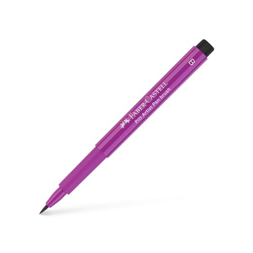 Faber-Castell PITT Artist Brush Pen Brush Tipped - Crimson (134) - color: Crimson, size: 1 Count (Pack of 1)
